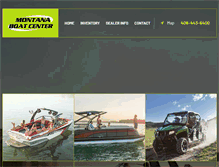 Tablet Screenshot of montanaboatcenter.com